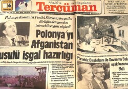 Tercüman Gazetesi 6 Aralık 1980 - Polonya'yı Afganistan Usulü İşgal Hazırlığı - Bülent Ersoy : Benimde En Büyük Arzum Gelin Olmak GZ160913 - Gökçekoleksiyon