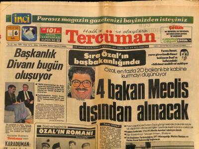 Tercüman Gazetesi 6 Aralık 1983 - Türkan Şoray - Cihan Ünal Çifti Ortaya Çıktı GZ65973 - 3