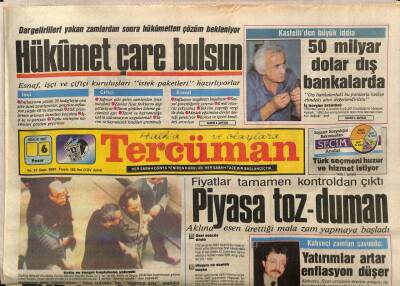 Tercüman Gazetesi 6 Aralık 1987 - Kızıltepe SHP İlçe Başkanı Gözaltında GZ83252 - 1