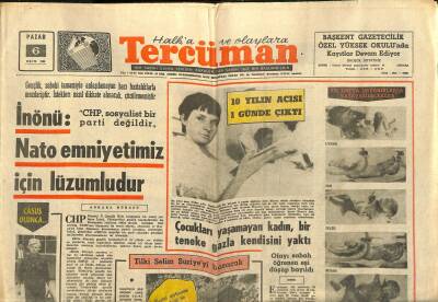 Tercüman Gazetesi 6 Ekim 1968 - Orhan Günşiray Ve Ayfer Ferayın Hapsi İsteniyor - İstanbul Üniversitesinde 2612 Kontenjan Açığı Var GZ123428 - 1