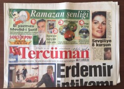 Tercüman Gazetesi 6 Ekim 2005 - Mecliste AB Bilgilendirmesinde Bilgi Verdin-Vermedin Kavgası GZ10458 - 2