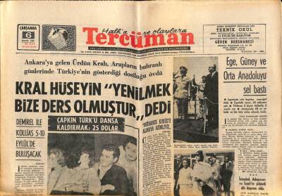 Tercüman Gazetesi 6 Eylül 1967 - Her Geçen Yıl , Zeki Mürenin Şöhretini Biraz Daha Arttırıyor GZ90703 - 1
