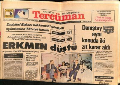 Tercüman Gazetesi 6 Eylül 1980 - Doğum Günü Hediyesi GZ55136 - 1
