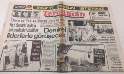 Tercüman Gazetesi 6 Haziran 1975 - Demirel Liderlerle Görüşecek - GZ15393 - 2
