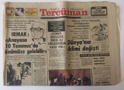 Tercüman Gazetesi 6 Haziran 1982 -Türkiye Ligi Beşiktaş- Trabzon Final Maçı Bu Akşam, Bu Finale Yürek Dayanmaz GZ10608 - 1