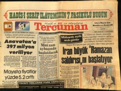 Tercüman Gazetesi 6 Haziran 1984 - Dalan Haliçi Temizlemek Boynumuzun Borcudur GZ65691 - 2