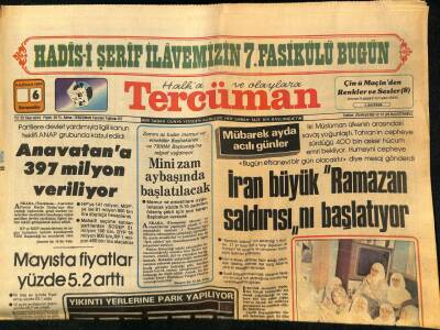 Tercüman Gazetesi 6 Haziran 1984 - Dalan Haliçi Temizlemek Boynumuzun Borcudur GZ65691 - 1
