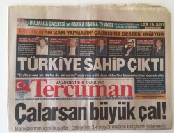 Tercüman Gazetesi 6 Haziran 2003 - Erdoğandan Avrupaya Ordu Dersi GZ11576 - 1