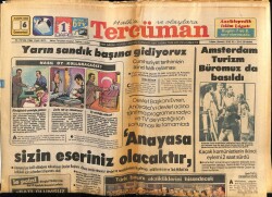 Tercüman Gazetesi 6 Kasım 1982 - Galatasarayın Orta Sahası Adnan, Bülent Ve Mustafa Asker Oldu GZ53799 - 1