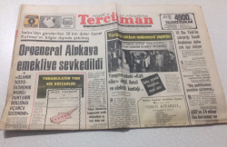 Tercüman Gazetesi 6 Mart 1976 - Kıbrısın Ankara Elçiliği Kapandı - GZ15325 - 2