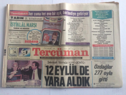 Tercüman Gazetesi 6 Mart 1986 - Ünlülerin Terzisi Yıldırım Mayrukun Gözüyle Paris Modacıları - GZ15124 - 1