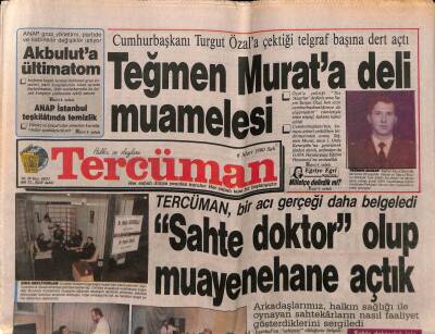 Tercüman Gazetesi 6 Mart 1990 - 80 Milyarlık Tablo Sabancıya Satılacaktı GZ65002 - 2