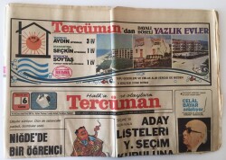 Tercüman Gazetesi 6 Mayıs 1977 - Seçime 30 Gün Kala Aday Listeleri Y.Seçim Kuruluna Verildi GZ10799 - 1