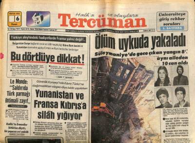 Tercüman Gazetesi 6 Mayıs 1984 - Sarışın Bomba Diana Dors Kansere Yenildi GZ67078 - 2
