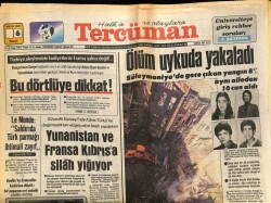 Tercüman Gazetesi 6 Mayıs 1984 - Süleymaniyede Gece Çıkan Yangında 8i Aynı Aileden 10 Can Aldı GZ67079 - 2