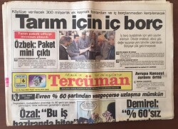 Tercüman Gazetesi 6 Mayıs 1987 - Demokrasi Ve Yasaklar GZ10380 - 1