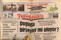 Tercüman Gazetesi 6 Nisan 1979 - Judy Garlandın Bir Yıldız Doğuyorla Kaybettiği Oscarı Kabare İle Kızı Liza Minelli Aldı GZ65759 - 1