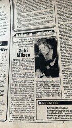 Tercüman Gazetesi 6 Ocak 1983 - Haftanın Portresi Zeki Müren - Nazlı Ilıcak Yine Aramızda GZ126163 - 2