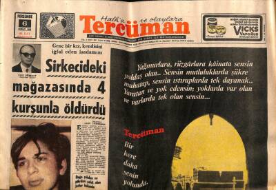 Tercüman Gazetesi 6 Şubat 1969 - Gülekin Bir Türküsüne 10 Bin Lira Teklif Edildi GZ67236 - 2