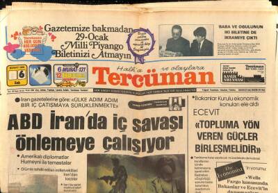 Tercüman Gazetesi 6 Şubat 1979 - Seçil Heper İki Yıl Aradan Sonra Ekranlarda GZ87566 - 1