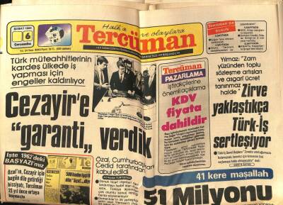 Tercüman Gazetesi 6 Şubat 1985 - Mekkedeki Kazada 4 Türk Can Verdi GZ84204 - 1