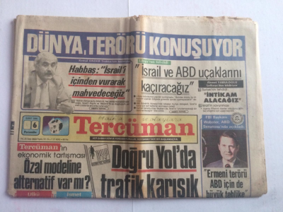 Tercüman Gazetesi 6 Şubat 1986 - Erol Evgin İddialı - GZ15115 - 1