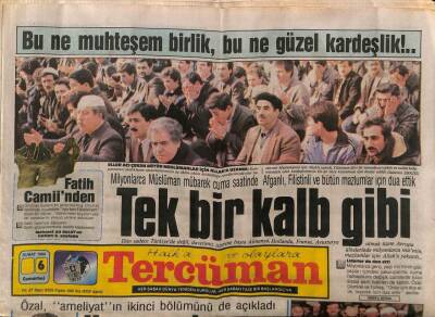 Tercüman Gazetesi 6 Şubat 1987 - Kemer Sıkıyoruz GZ64518 - 2