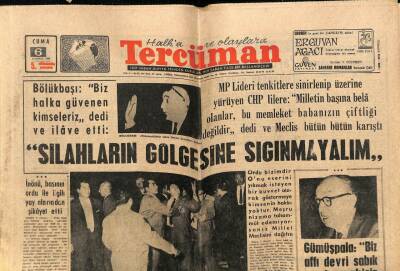 Tercüman Gazetesi 6 Temmuz 1962 - Cezayirde Dün 100 Müslüman Öldürüldü... GZ70748 - 2
