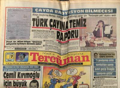 Tercüman Gazetesi 7 Aralık 1986 - Doğum Günü Hediyesi GZ53967 - 1