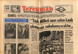 Tercüman Gazetesi 7 Ekim 1965 - Almanyadan 100 Milyon Alacaklı Çıktık GZ70796 - 2