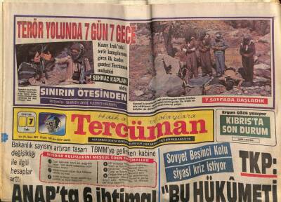 Tercüman Gazetesi 7 Ekim 1986 - Sovyet Beşinci Kolu Siyasi Kriz İstiyor GZ74663 - 1