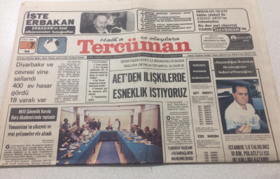 Tercüman Gazetesi 7 Eylül 1976 - İşte Erbakan - GZ15298 - 1