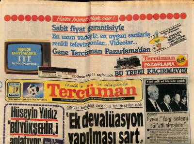 Tercüman Gazetesi 7 Eylül 1985 - Pakistandan 300 İngilizce Öğretmeni Geliyor GZ67059 - 1