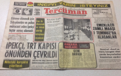 Tercüman Gazetesi 7 Haziran 1975 - Barlev Hattını Bir Boydan Bir Boya Geçtik - GZ15369 - 2