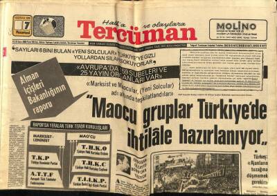 Tercüman Gazetesi 7 Haziran 1976 - Amerikada Baraj Patladı , Yüzlerce İnsan Öldü GZ65906 - 1