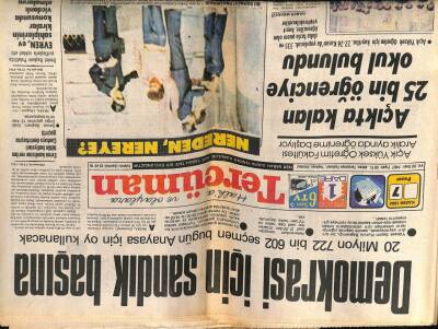 Tercüman Gazetesi 7 Kasım 1982 - Atatürk Barajı İhalesi İçin 17 Firma Yarışacak GZ54108 - 1