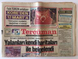Tercüman Gazetesi 7 Kasım 1985 - Avrupa Ve ABDdeki Ermeni Baskısından Sonra Sıra Atinada GZ10847 - 1