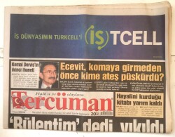 Tercüman Gazetesi 7 Kasım 2006 - Evrenden 26 Yıl Sonra Pişmanlık GZ7264 - 2