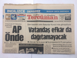 Tercüman Gazetesi 7 Mart 1979 - Vatandaş Efkarda Dağıtamayacak - GZ15196 - 2