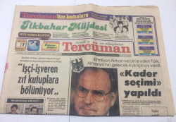 Tercüman Gazetesi 7 Mart 1983 - Kader Seçimi Yapıldı - GZ15287 - 2