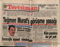 Tercüman Gazetesi 7 Mart 1990 - Sovyet Gemisi Yalıya Bindirdi GZ65209 - 2