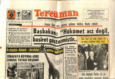 Tercüman Gazetesi 7 Mayıs 1969 - 193 Ses Sanatkarı TRT Aleyhine Dava Açıyor GZ53859 - 1