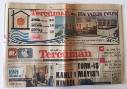 Tercüman Gazetesi 7 Mayıs 1977 - Cumhuriyetin Tarihimizin Yaşayan En Büyük Siyaset Adamı Celal Bayar GZ10800 - 2