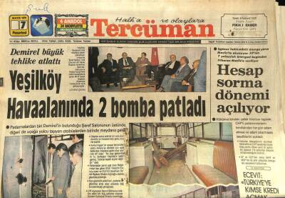 Tercüman Gazetesi 7 Mayıs 1979 - ABD , Üslerin Bir An Önce Daimi Statüye Bağlanmasını İstiyor GZ86545 - 1