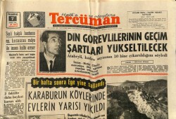 Tercüman Gazetesi 7 Nisan 1969 - Şanlı Erzurum , Yüzyıllar Boyunca İstila Ve Harplerle Kavrulmuştur GZ67082 - 2