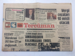 Tercüman Gazetesi 7 Nisan 1978 - Ambargonun Kalkmasına Engel Olacağız - GZ15187 - 2