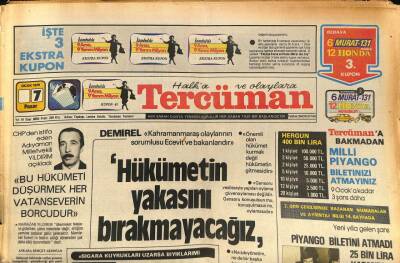 Tercüman Gazetesi 7 Ocak 1979 - Nil Burak TV Yapımcılarına Ateş Püskürüyor GZ86651 - 1