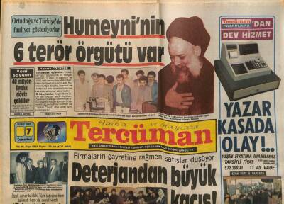 Tercüman Gazetesi 7 Şubat 1987 - Emel Sayın Ve Ajda Pekkan Tüp Bebek İçin Ekrana Gelecek, Tatlısese Soruşturma GZ54244 - 1