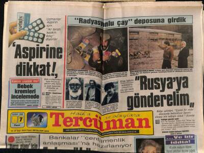 Tercüman Gazetesi 7 Şubat 1988 - Aspirine Dikkat! GZ64498 - 1