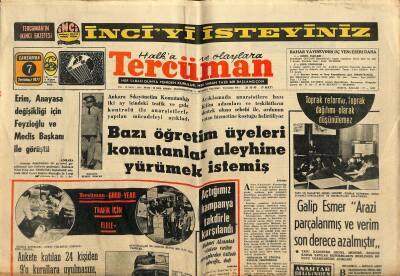 Tercüman Gazetesi 7 Temmuz 1971 - Louis Armstrong Öldü - Piyasadaki İlaçların Çoğu Birbirinin Aynı GZ123510 - 1